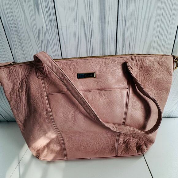 HTF Lily Jade Blush Lorie Diaper Bag Backpack Purse Tote ((READ) - Picture 1 of 12